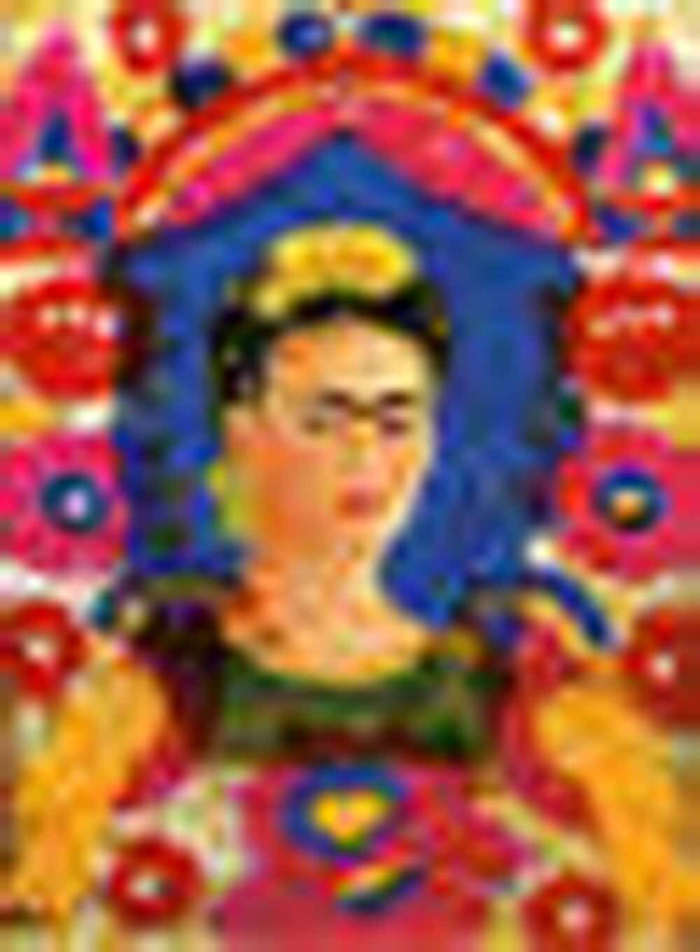 Mexico Frida Kahlo Senorita Fiesta Poster 0000-4906