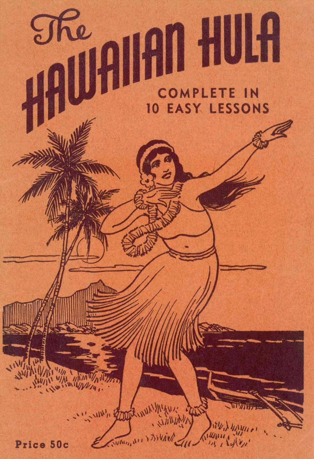 Hawaiian Hula Dance Lessons Poster 0000-4916