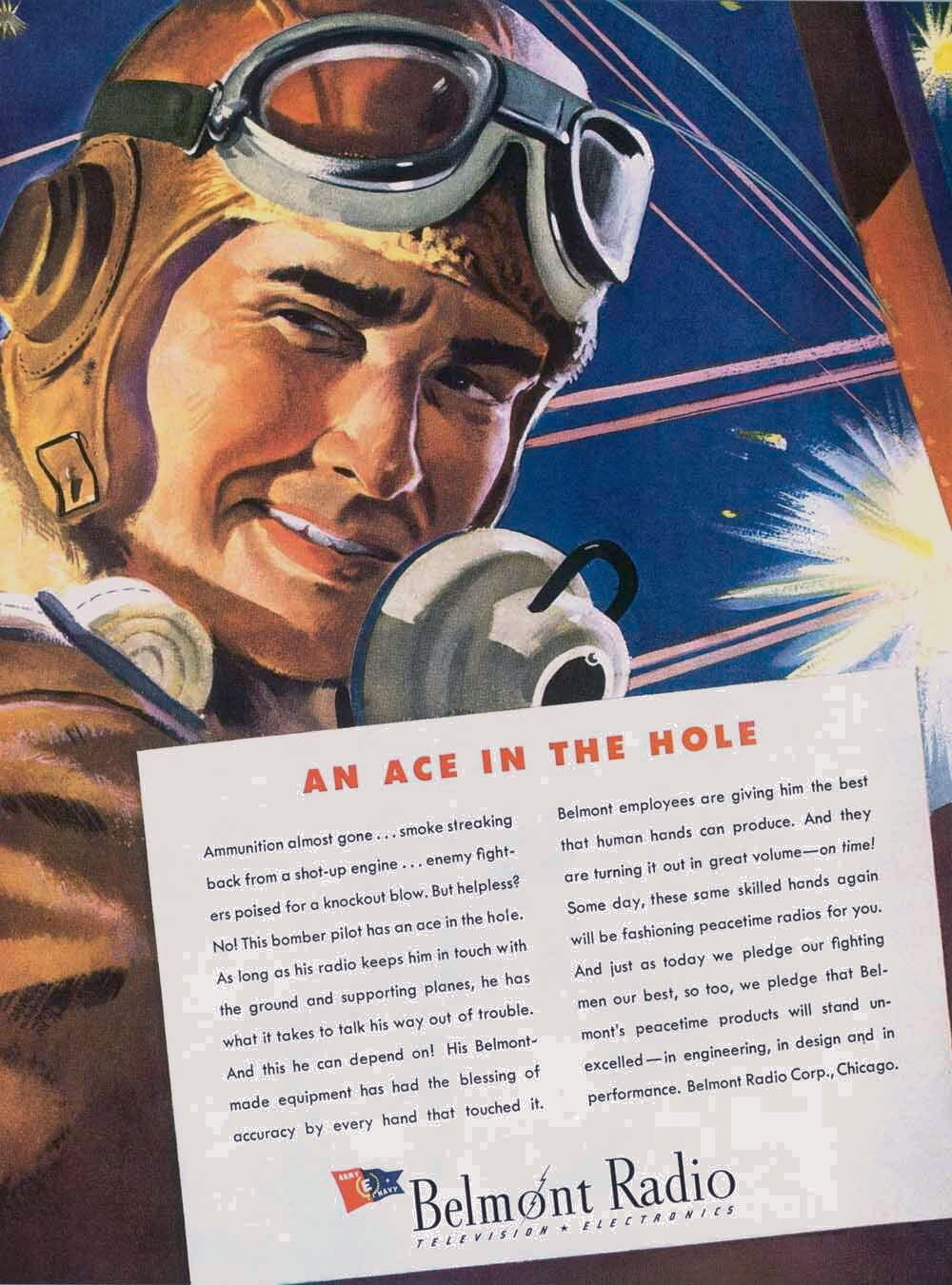 WWII US Army Air Corps Pilot Poster 0000-4944