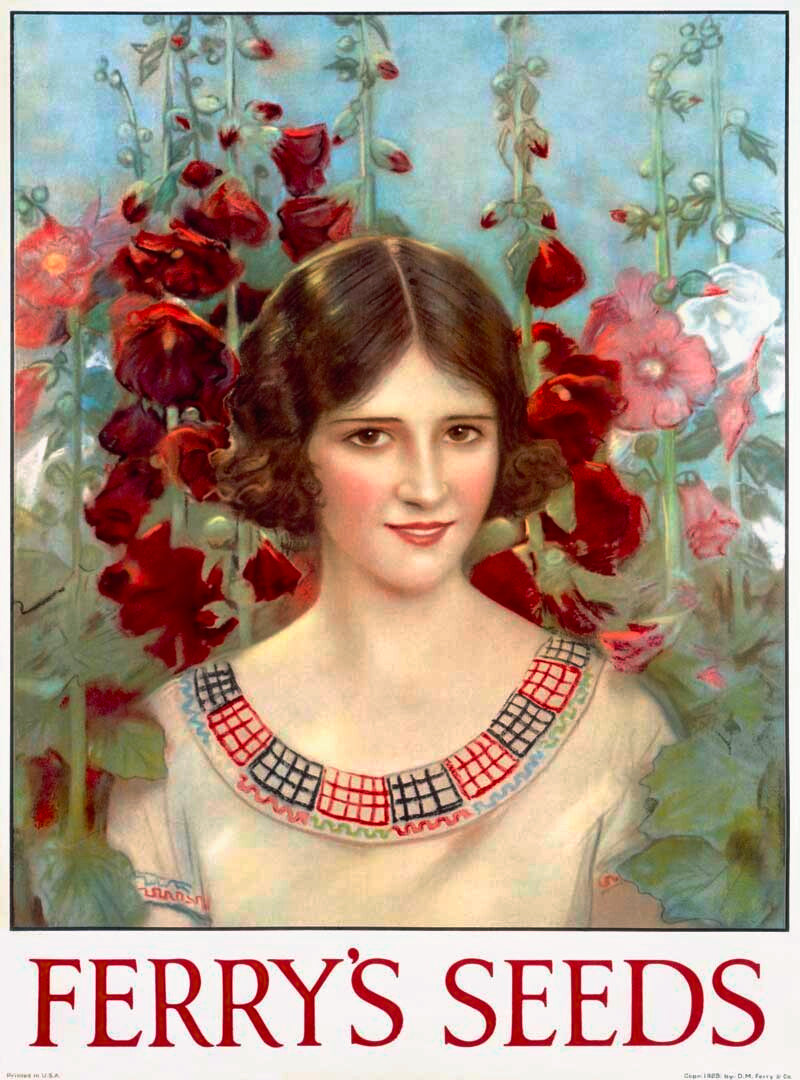 Ferry Seed Garden Maiden Poster 0000-5266
