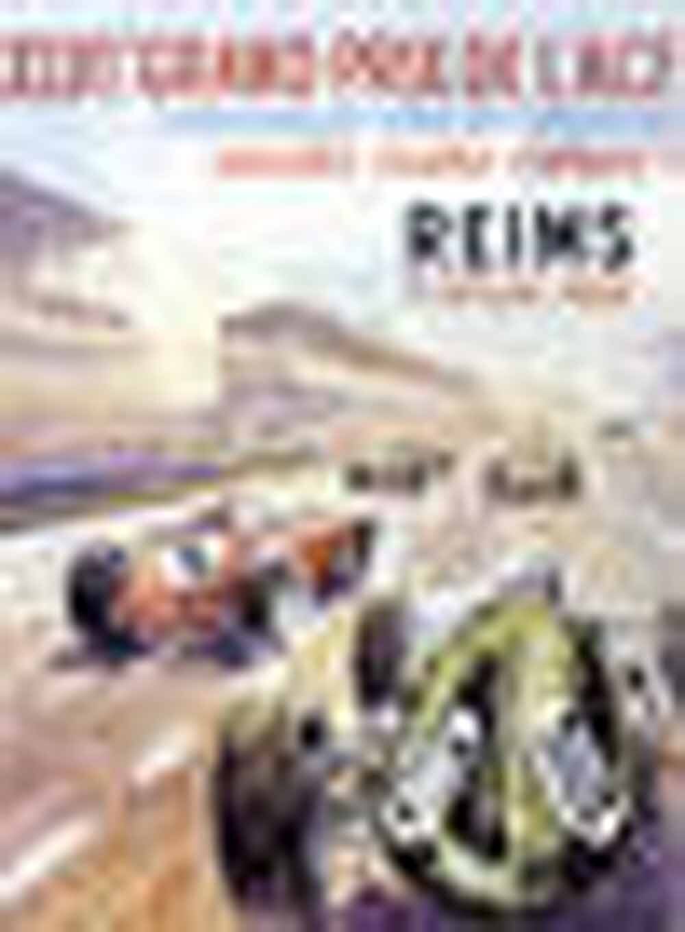 1960  Reims F1 French Grand Prix Poster 0000-5301