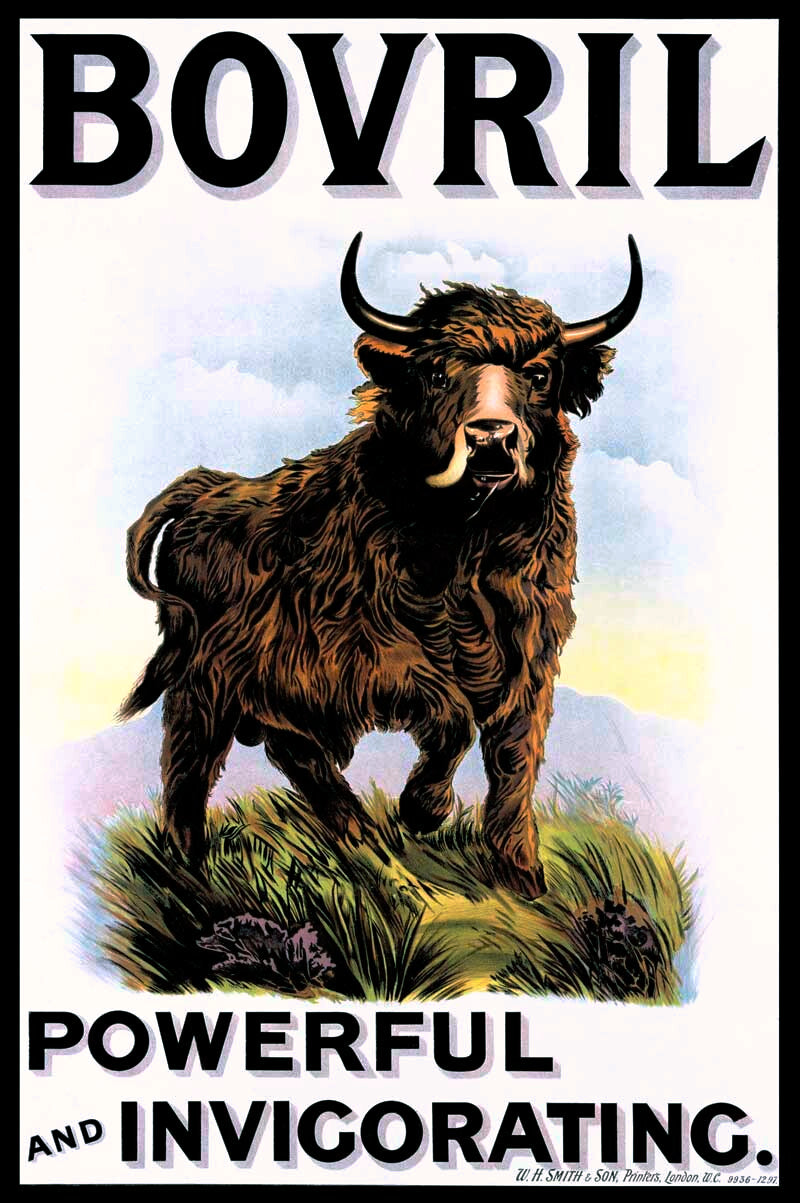 Bovril – Powerful and Invigorating Vintage Poster 0000-5632