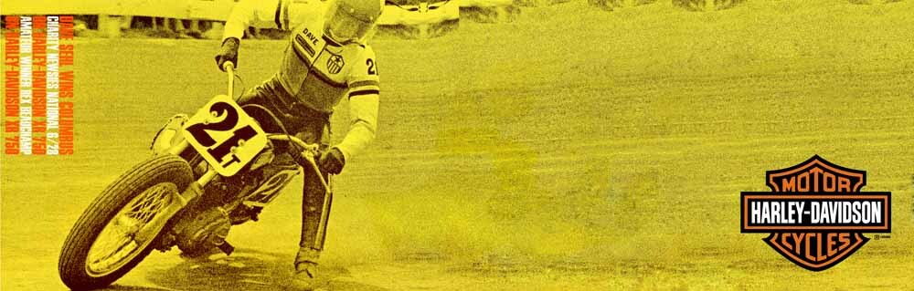HD 70's Racing Banner 0000-6247