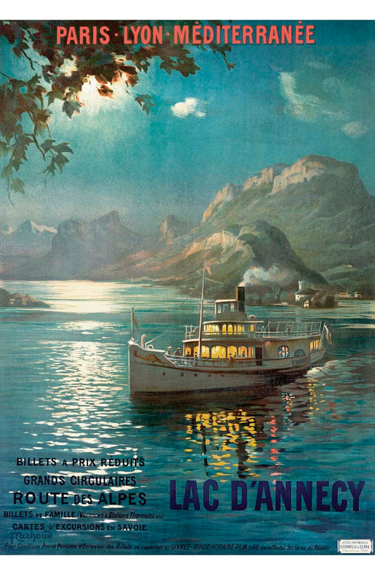 PLM Railroad, Lake d'Annecy 0000-6331