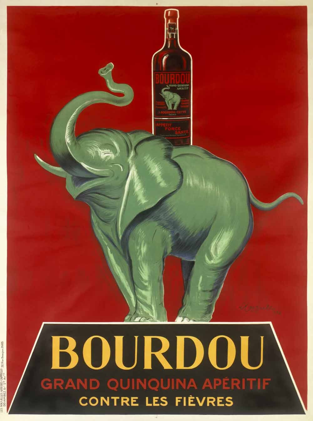 Bourdou Vintage Poster 0000-8064