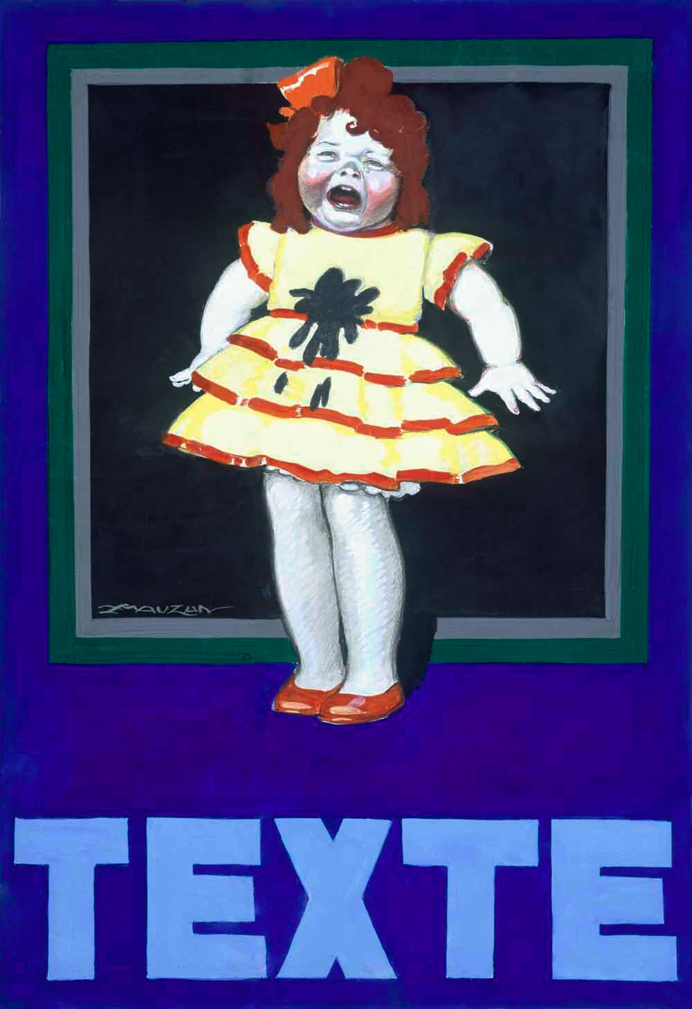 Texte Laundry Detergent Soap Poster 0000-8111