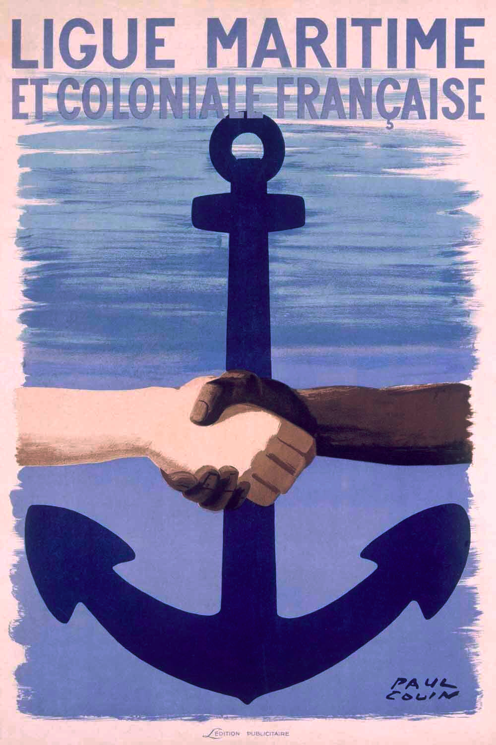 French Colonial Maritime League Poster 0000-8148