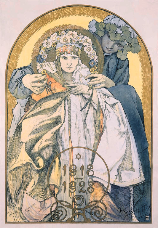 Mucha Nouveau 1918 1928 Theater Poster 0000-8263