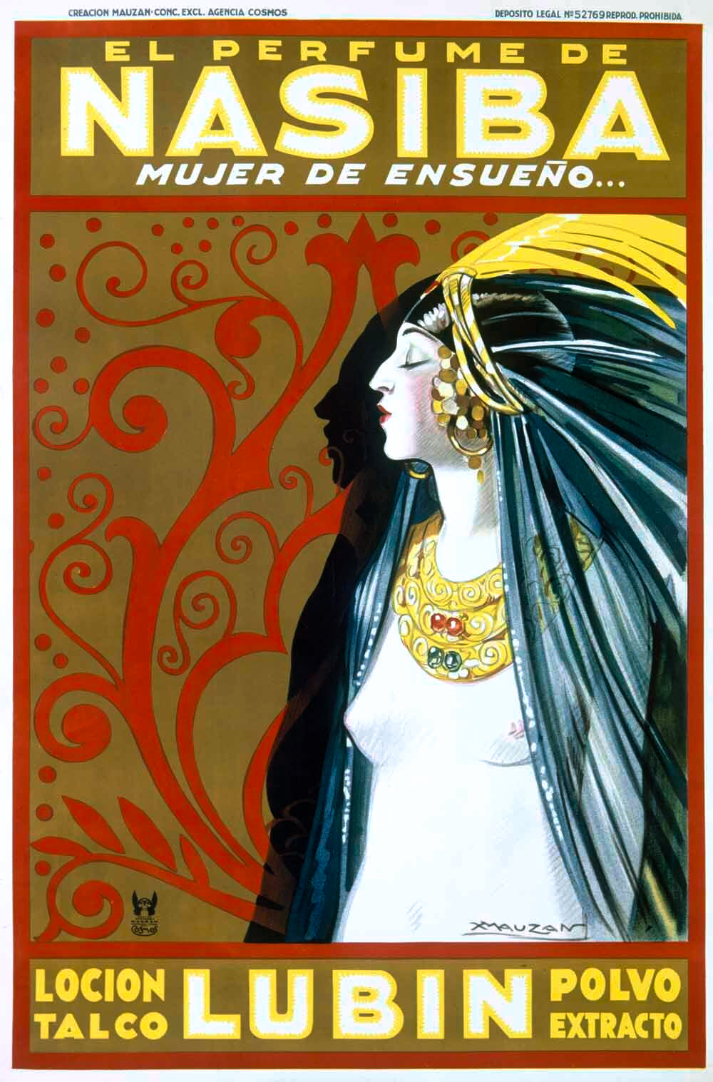 Spanish Nasiba Perfume Poster 0000-8425