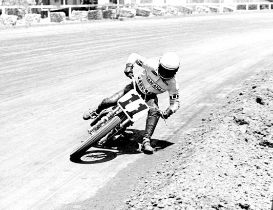 Don Castro Yamaha 750 Flat Track Poster 0000-8609