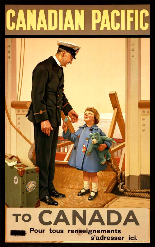 Canadian Pacific Steamship Canada Poster 0000-8744