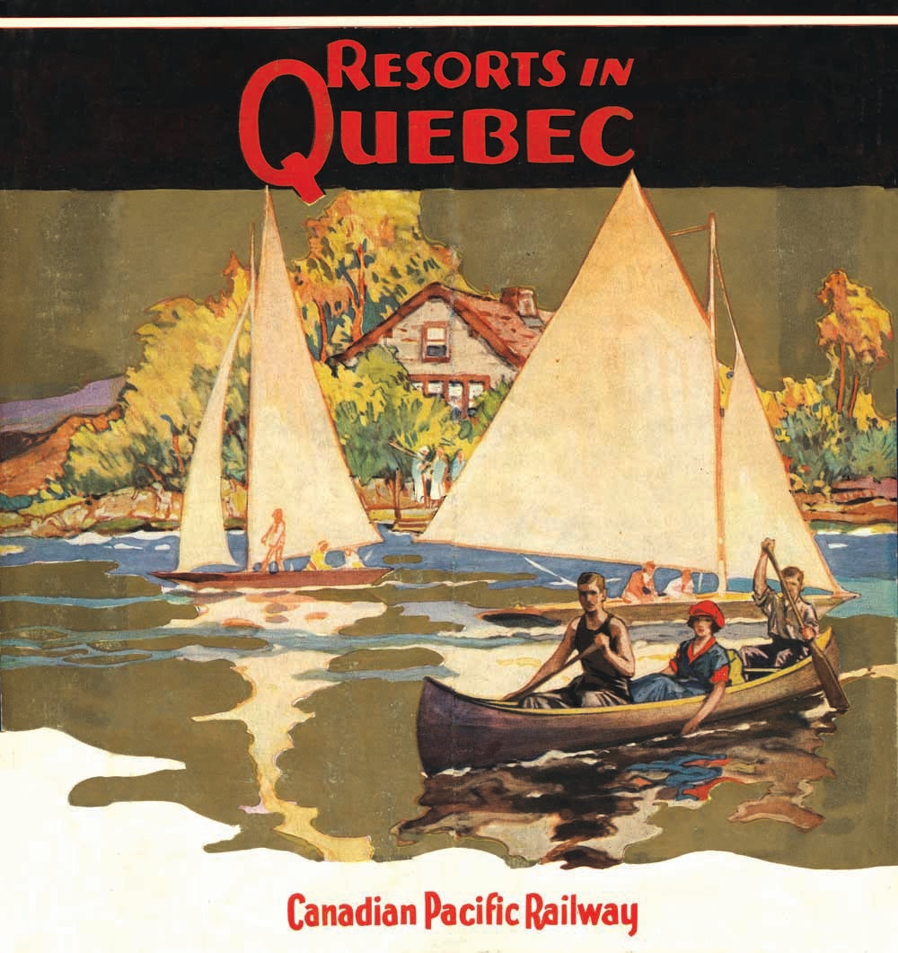 Canadian Pacific Quebec Resorts Poster 0000-8765