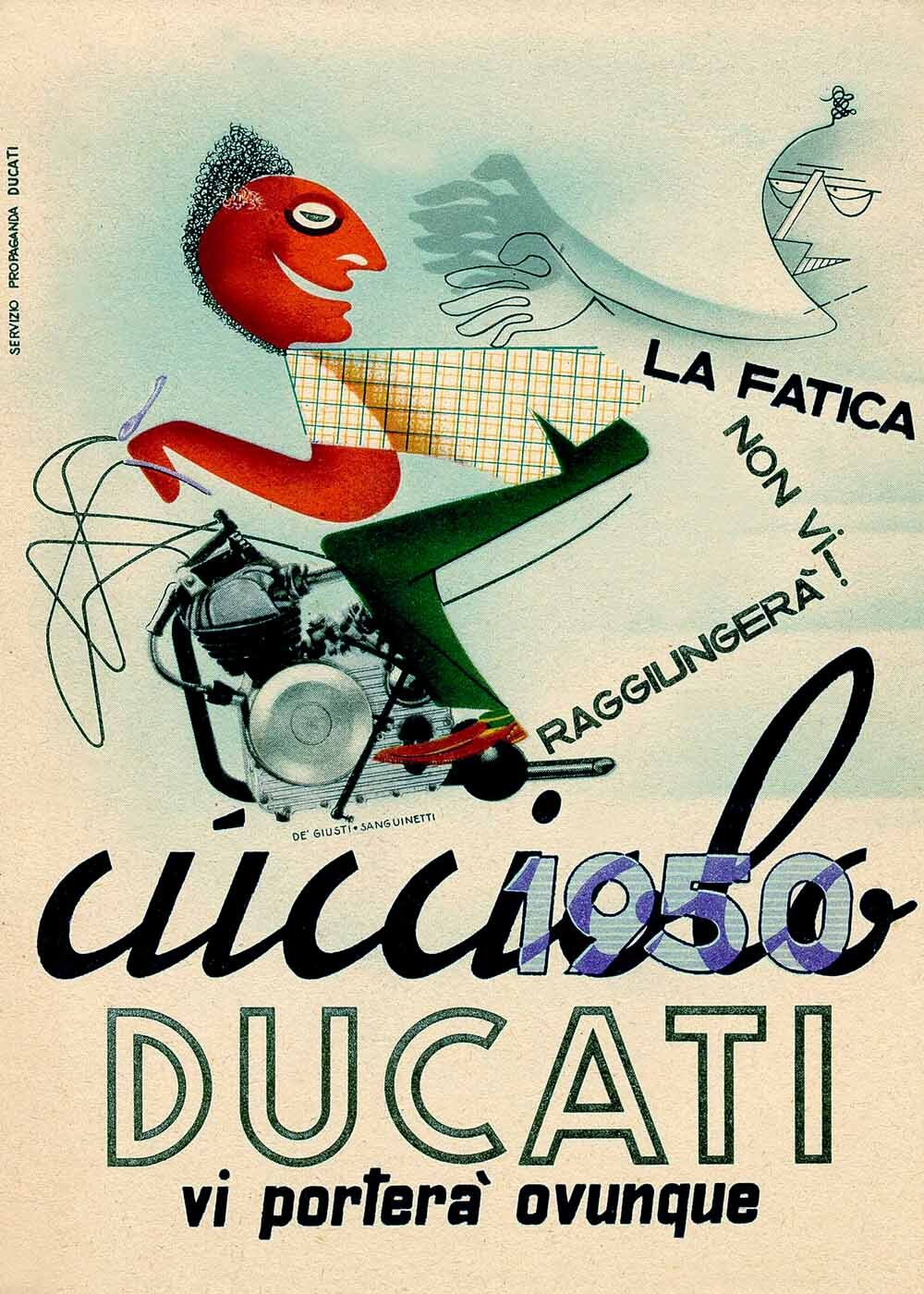 Ducati Cucciolo Ad 1950 0000-8789