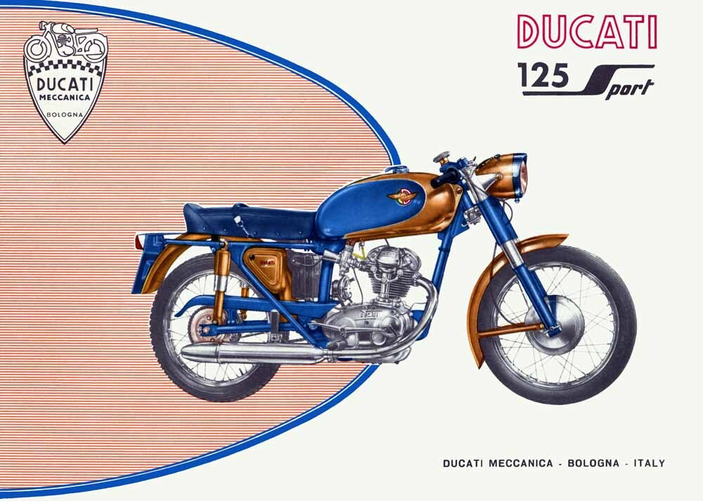 Catalogue Ducati 125 Sport 0000-8809