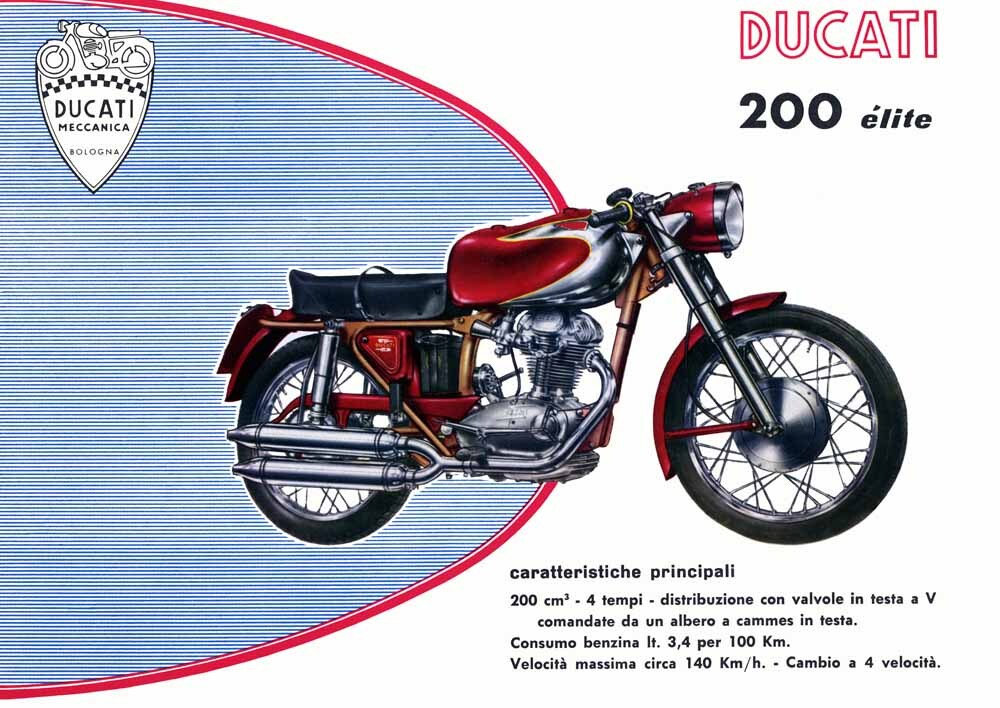 Catalogue Ducati 200 Elite 0000-8810