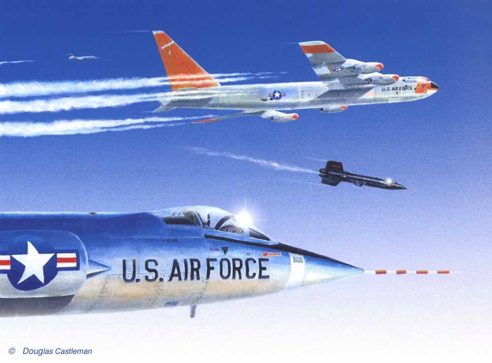 X-15 Launch 0000-8935