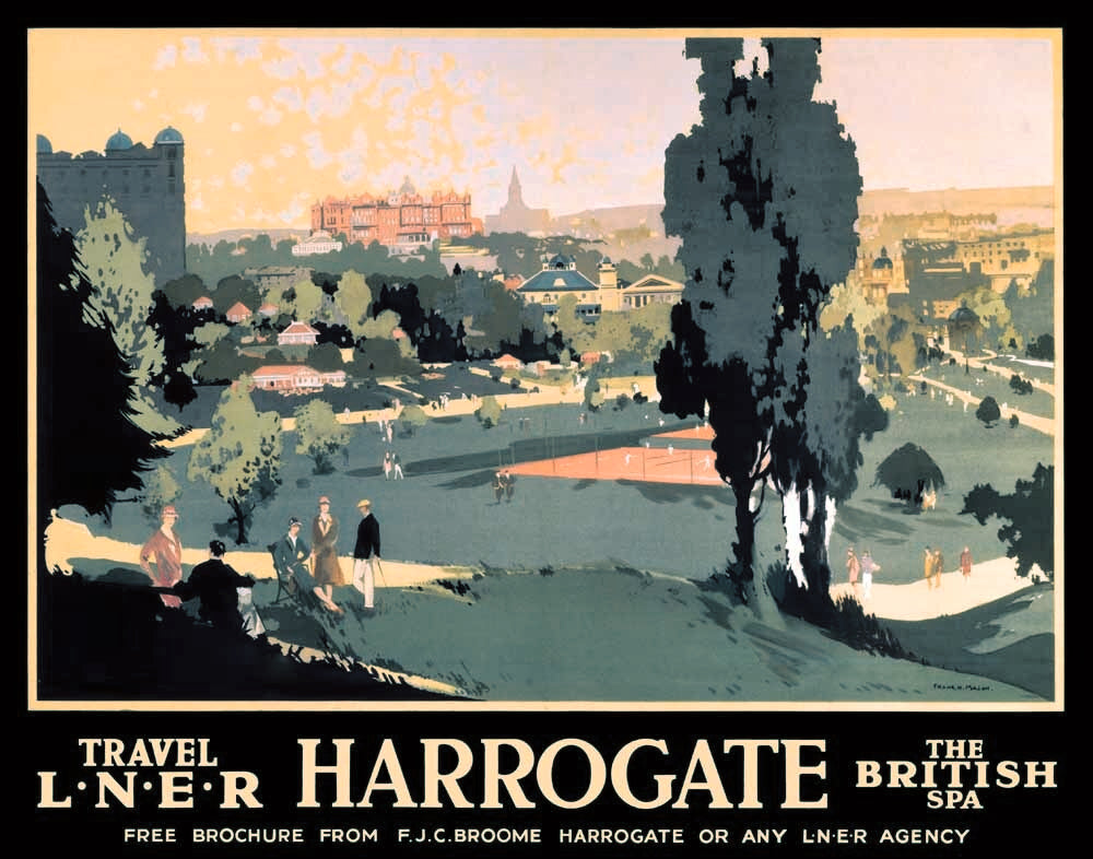 Harrogate, LNER poster, 1930. 0001-3171