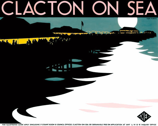 Clacton-on-Sea, LNER poster, 1923-1947. 0001-3188