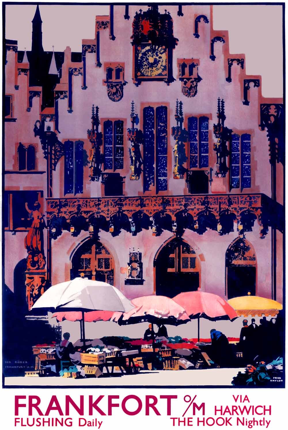 Frankfort, LNER poster, 1923-1947. 0001-3260