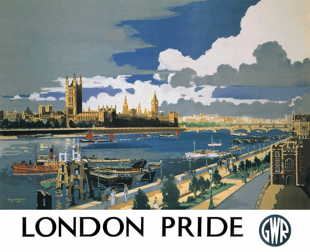 London Pride', GWR poster, 1946. 0001-3367