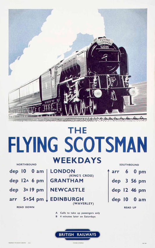 The Flying Scotsman, BR poster, 1950. 0001-3519