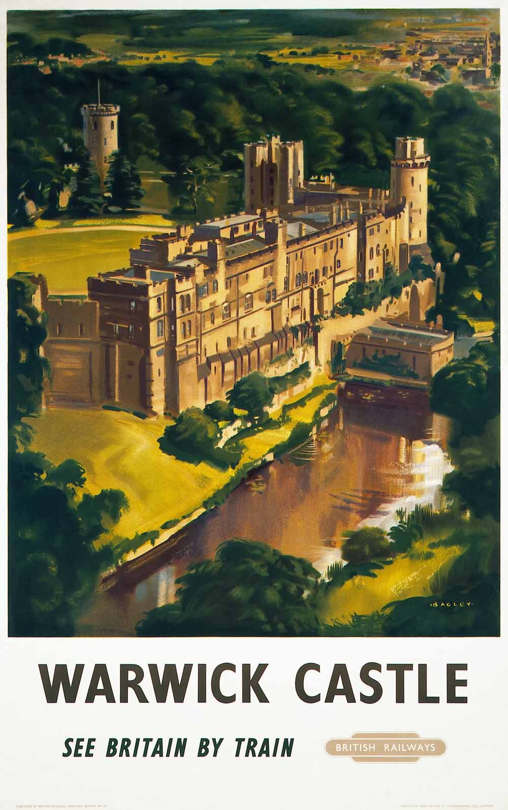 ‘Warwick Castle: See Britain by Train’ 0001-3522