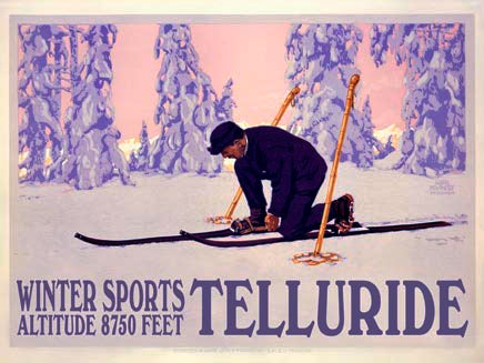Vintage Nordic Cross Country Ski Poster Customizable 0022-0058